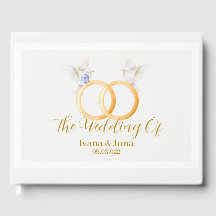 ADELLE Boda simple de la pareja azul