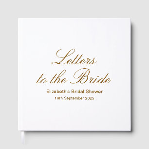 Libro De Visitas Álbum de Letras Personalizadas para la Novia, Álbu