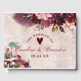 Libro De Visitas Alicia en el país de las maravillas elegida Boda f