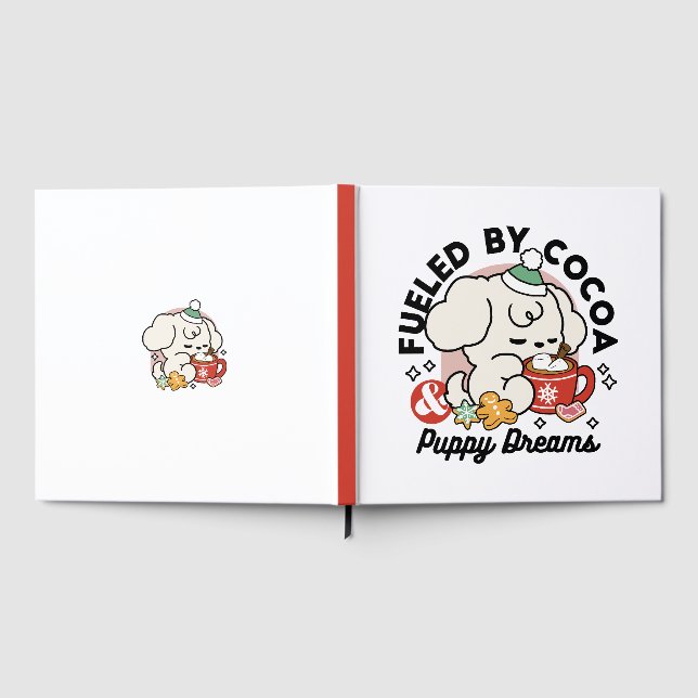 Libro De Visitas Alimentado por los sueños de cacao y cachorro - Pe (Lleno)