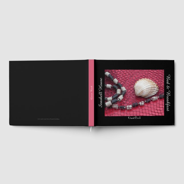 Libro De Visitas Alojamiento y desayuno, Beach House, Seashell B&B (Lleno)