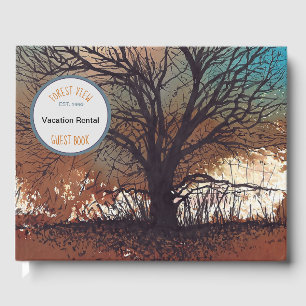 Libro De Visitas Alquiler de vacaciones de arte de árbol paisajísti
