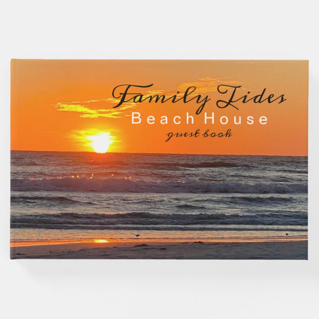 Libro De Visitas Alquiler de vacaciones de Sunset Photo Beach (Anverso)