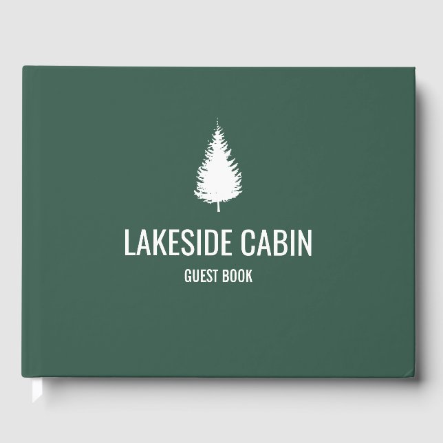 Libro De Visitas Alquiler de vacaciones Green Tree Cabin Airbnb Gue (Anverso)