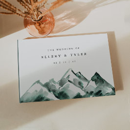 Libro De Visitas Altiplano | Boda de la montaña acuarela