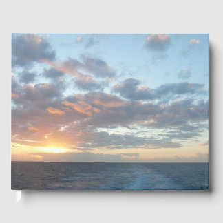Libro De Visitas Amanecer en el mar I Pastel