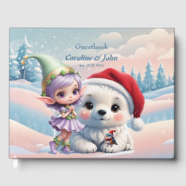 Libro De Visitas Amigos en un mundo de fantasía.