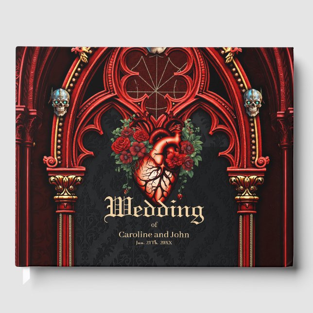 Libro De Visitas Amor eterno a la sombra de los rosas. (Anverso)