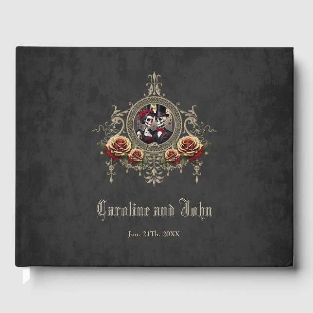 Libro De Visitas Amor eterno en la oscuridad. (Anverso)