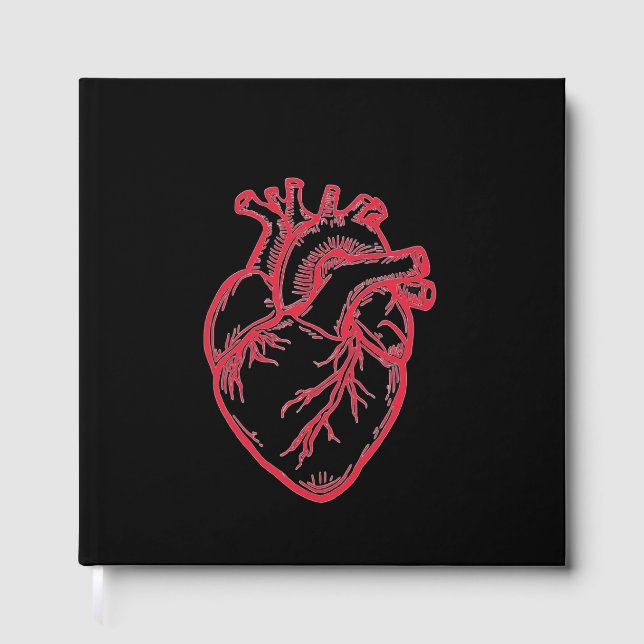 Libro De Visitas Anatomical Heart Valentine Shirt (Anverso)