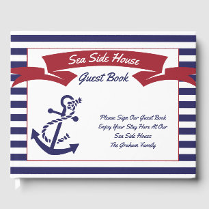 Libro De Visitas Anchors Aweigh Vacation Rental Guest Book