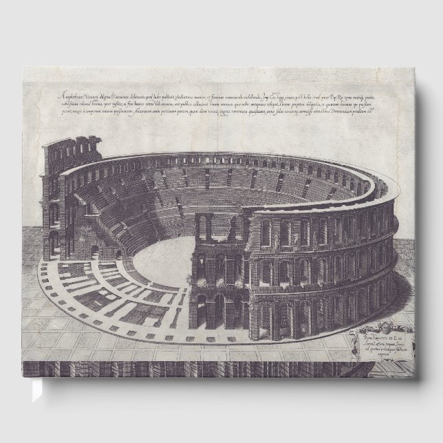 Libro De Visitas Anfiteatro de Verona en Piazza Bra (Anverso)