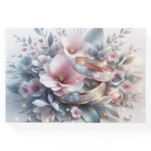 Anillos y flores bodas
