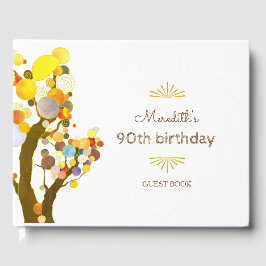 Libro De Visitas Aniversario de la travesía de los árboles singular