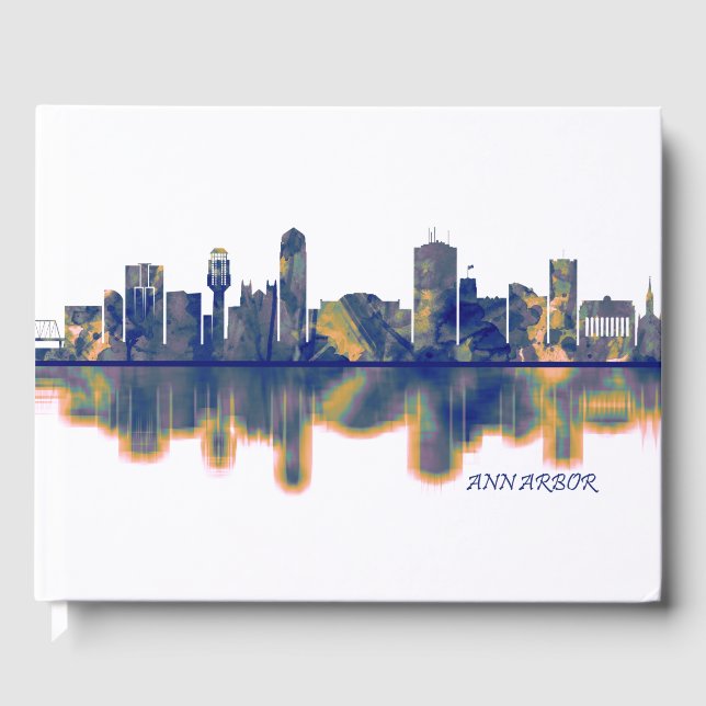 Libro De Visitas Ann Arbor Skyline (Anverso)