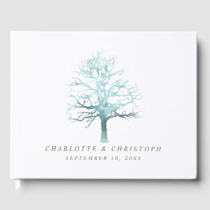 Libro De Visitas árbol de huellas dactilares del boda
