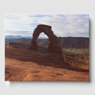 Libro De Visitas Arco Delicado I en el Parque Nacional Arches