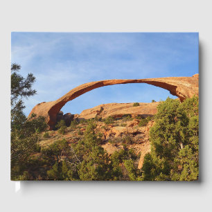 Libro De Visitas Arco Paisaje en el Parque Nacional Arches