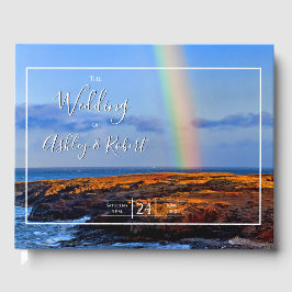 Libro De Visitas Arcoiris, esperanza y felicidad, Boda