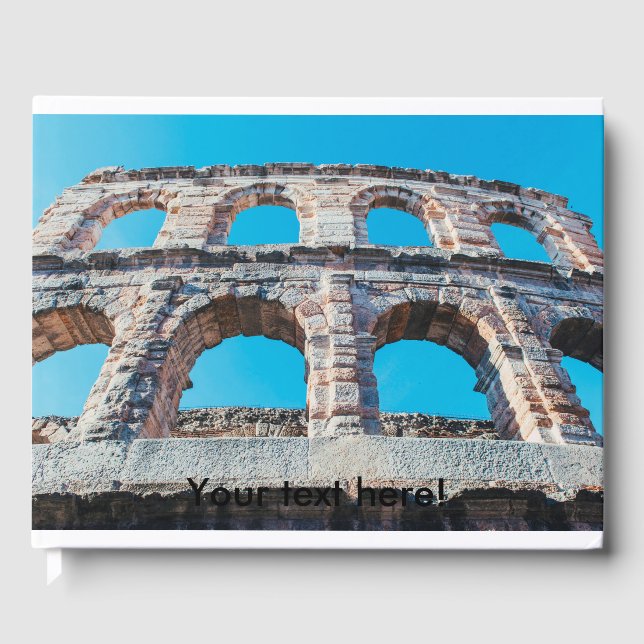Libro De Visitas Arena Verona, Italia (Anverso)