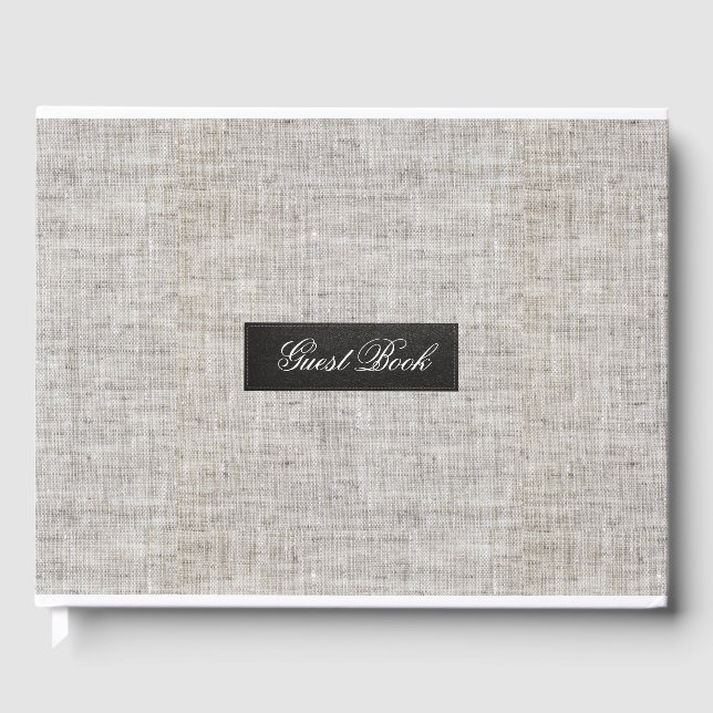 Libro De Visitas Arpillera Moderna (Anverso)