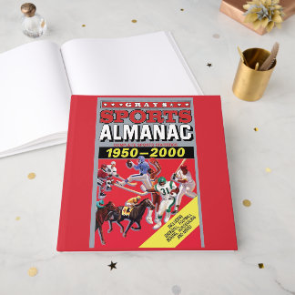 Libro De Visitas Arte de pared de metal Almanaque deportivo