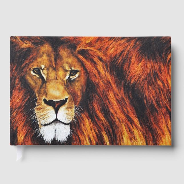 Libro De Visitas Arte digital moderno de estilo 3D (Anverso)