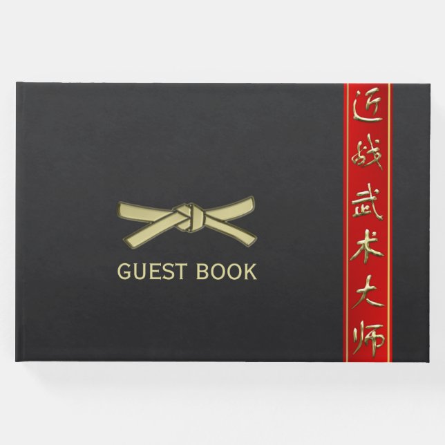 Libro De Visitas Artes marciales (Anverso)