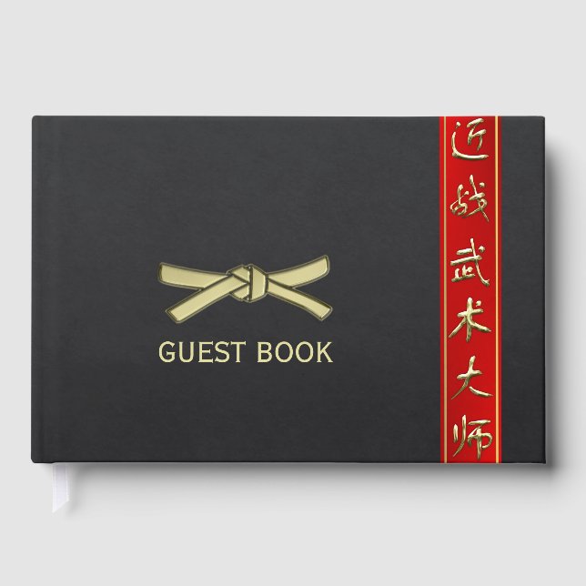 Libro De Visitas Artes Marciales (Anverso)