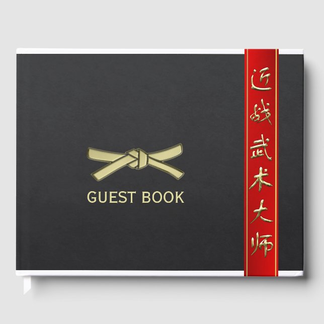 Libro De Visitas Artes marciales (Anverso)