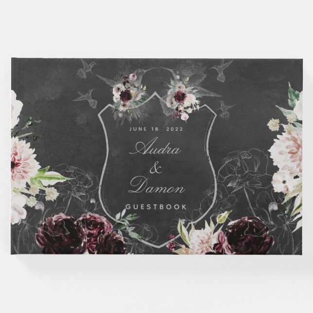 Libro De Visitas Aura Del Boda Nocturno (Anverso)