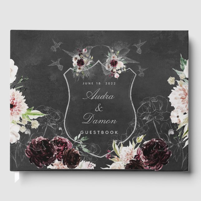 Libro De Visitas Aura Del Boda Nocturno (Anverso)