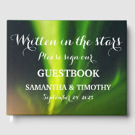 Libro De Visitas Aurora Starry Night Boda