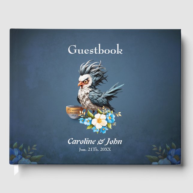 Libro De Visitas Ave gruñón el lunes. (Anverso)