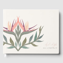 Libro De Visitas Aves amorosos en el paraíso