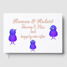 Aves azules personalizadas