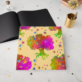 Libro De Visitas Aves del árbol Sunshine