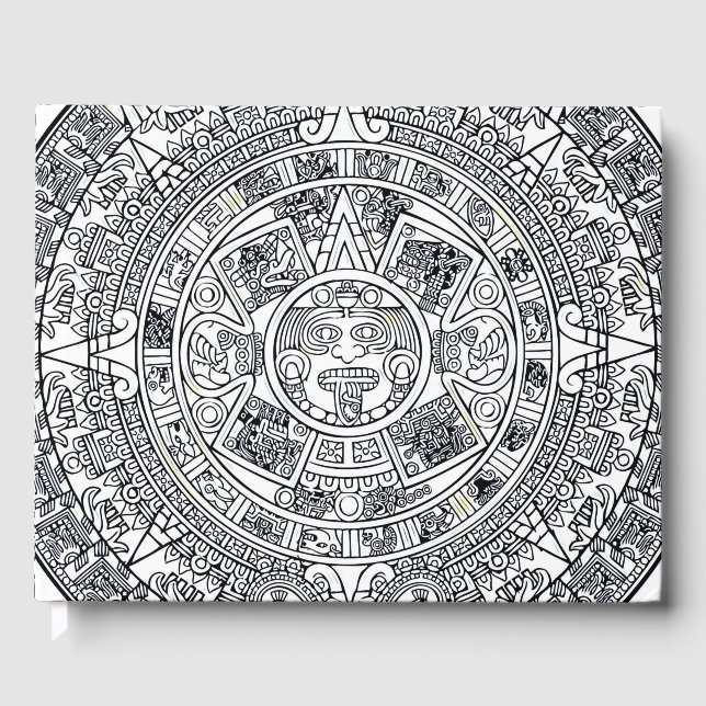 LIBRO DE VISITAS AZTEC O MÉXICA (Anverso)