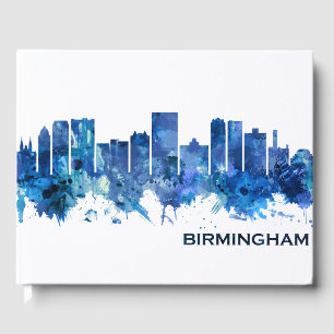 Libro De Visitas Azul aéreo de Birmingham Alabama