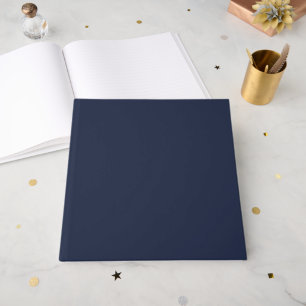 Libro De Visitas Azul Marino
