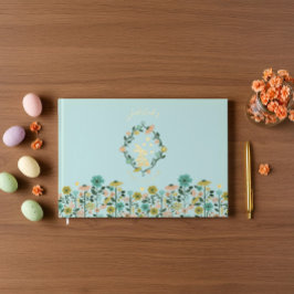 Libro De Visitas Baby Shower de los conejitos de Pascua