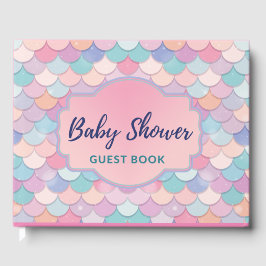 Libro De Visitas Baby Shower de Mermaid