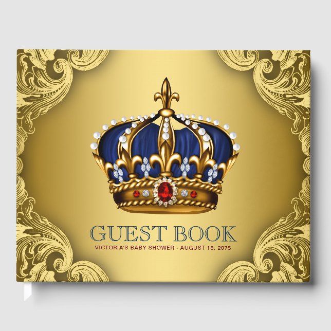 Libro De Visitas Baby Shower Guest Book (Anverso)