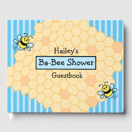 Libro De Visitas Baby Shower Temático De Honey Bee