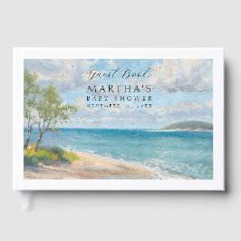 Libro De Visitas Baby's First Voyage Nautical Guest Book