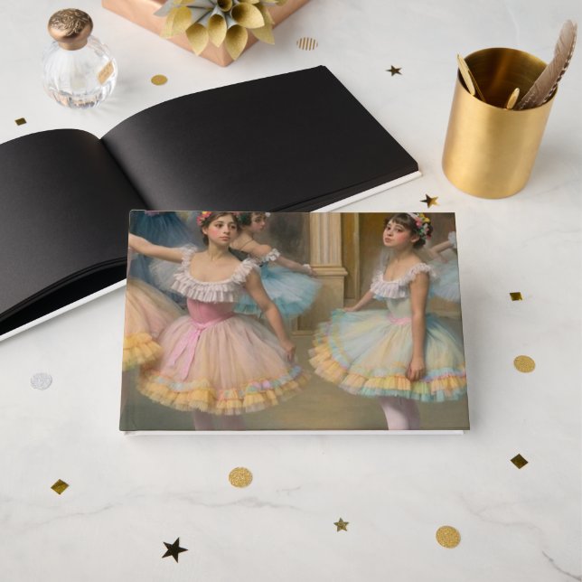 Libro De Visitas Bailarines detrás del escenario (Anverso Abierto)