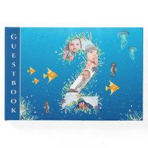 Bajo el Collage de fotos del Mar Segundo cumpleaño