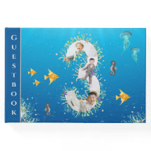 Bajo el Collage de fotos del Mar Tercer cumpleaños