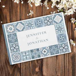 Libro De Visitas Baldosas azules y grises de España