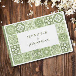 Libro De Visitas Baldosas verdes